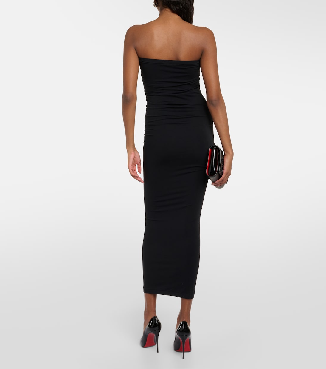 Fatal strapless jersey maxi dress | Wolford