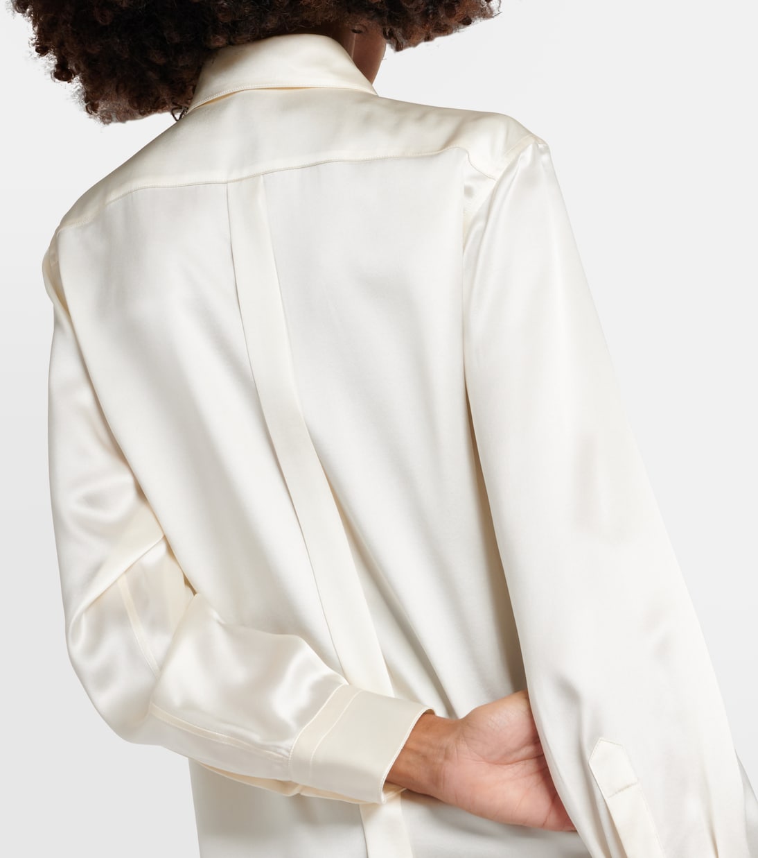 Paneled silk shirt | Dolce&Gabbana
