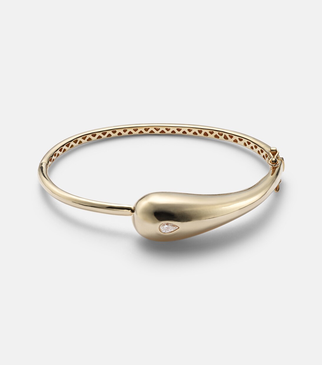 Bracelet Water Droplet en or 14 ct et diamants | Mateo