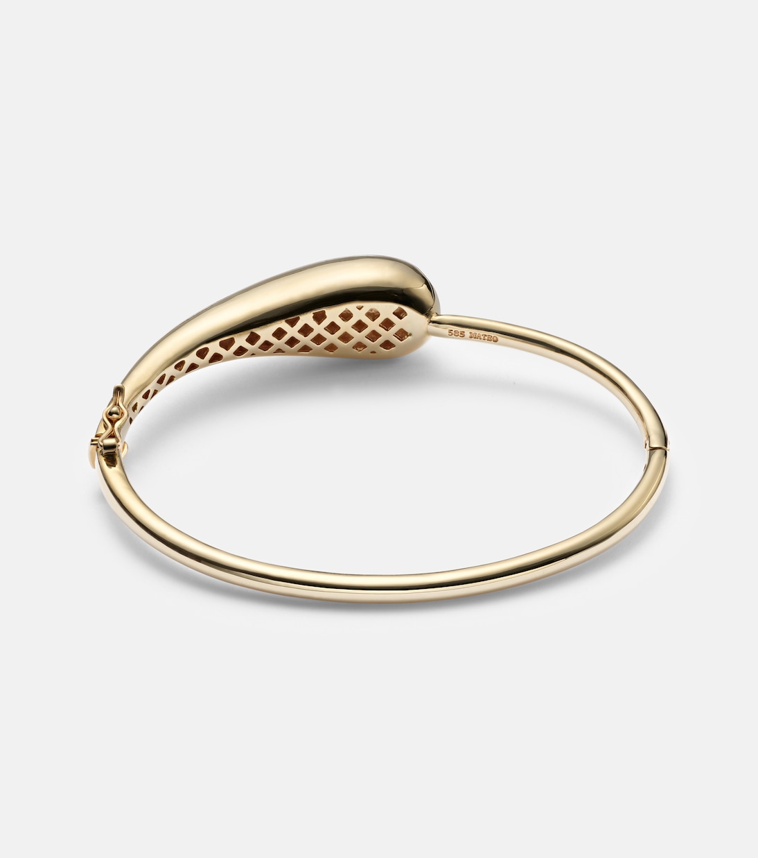 Bracelet Water Droplet en or 14 ct et diamants | Mateo