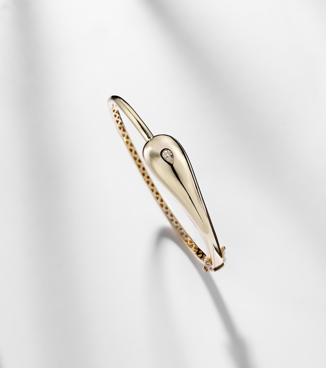 Bracelet Water Droplet en or 14 ct et diamants | Mateo