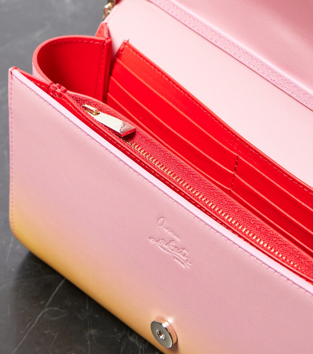 Pochette Paloma en cuir à ornements | Christian Louboutin