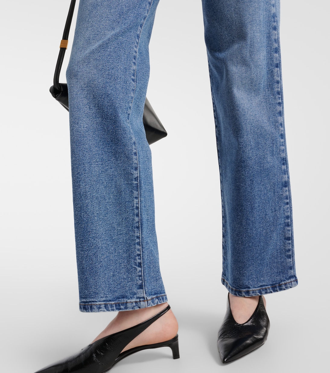 Jeans rectos Ellsworth de tiro medio | Proenza Schouler
