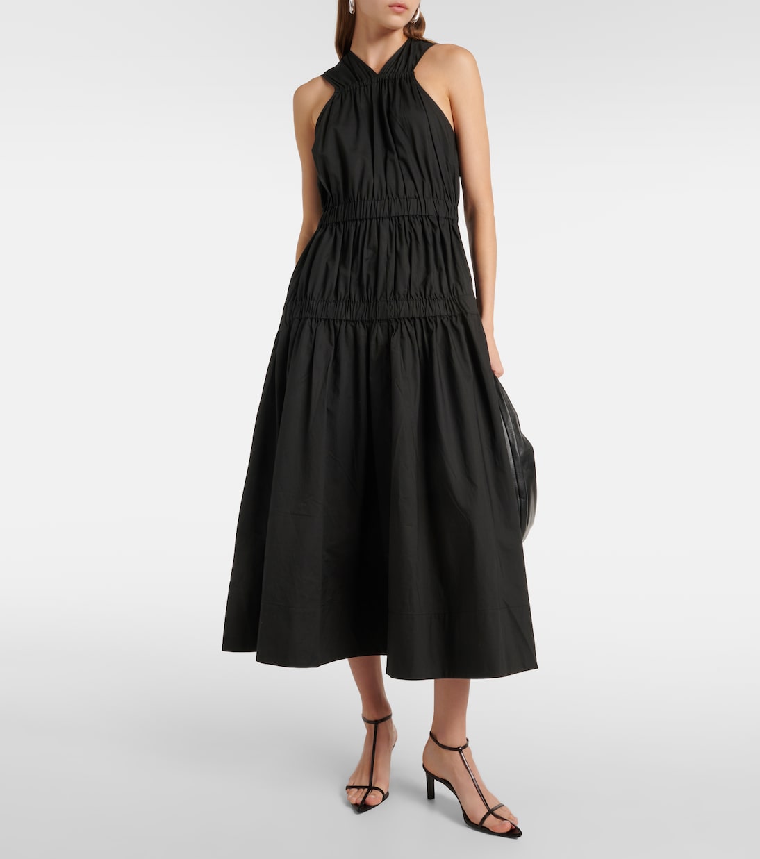 Robe longue White Label Libby en coton | Proenza Schouler