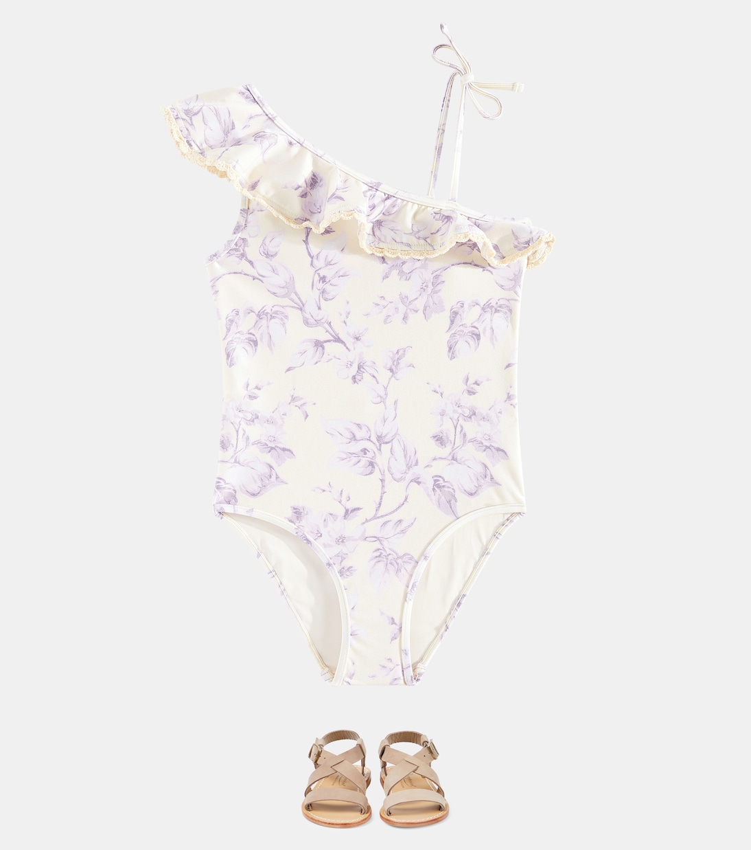 Maillot de bain Halliday à fleurs | Zimmermann Kids