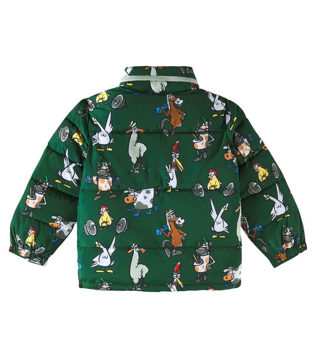 Printed puffer jacket | Stella McCartney Kids