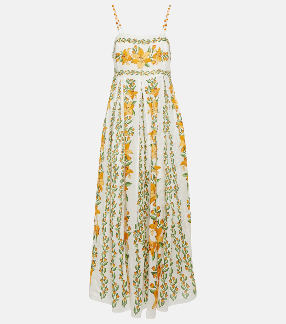 Vestido largo Tropical Lightness de algodón | Farm Rio