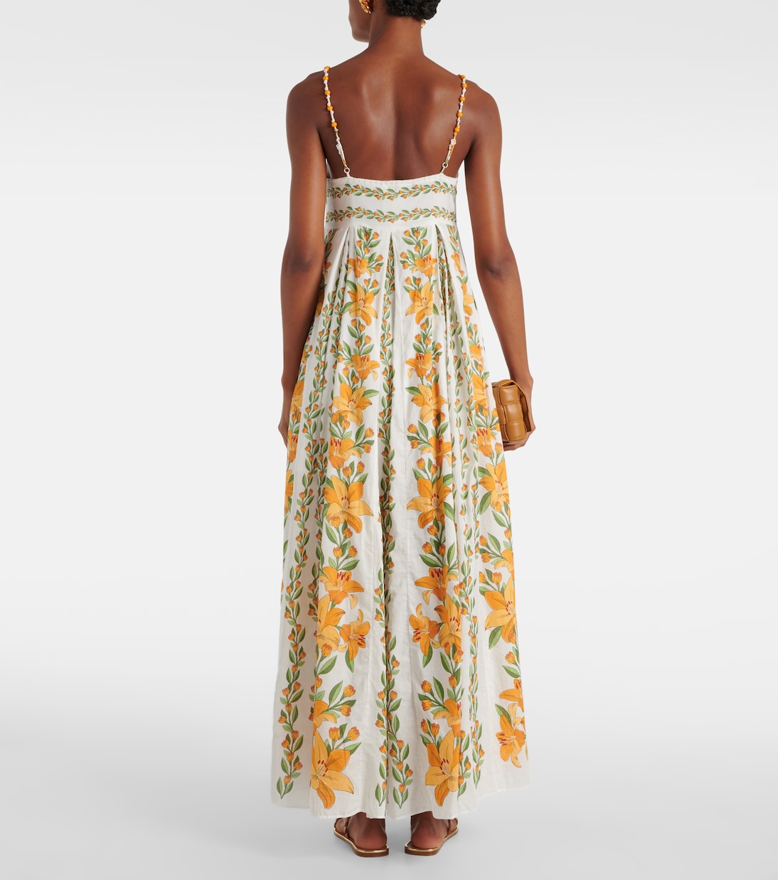Vestido largo Tropical Lightness de algodón | Farm Rio