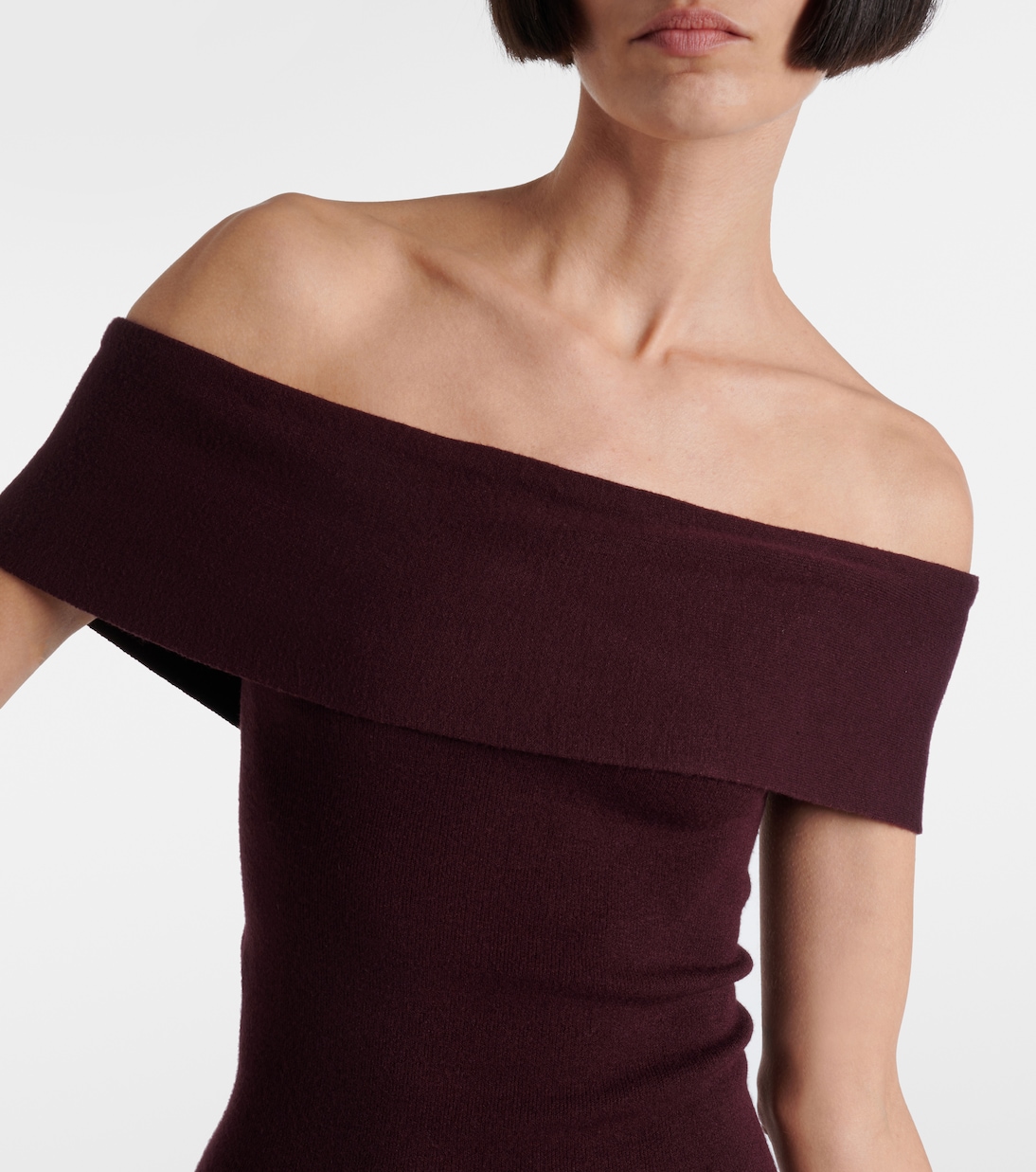 Abito midi Marceau con scollo bardot | Altuzarra