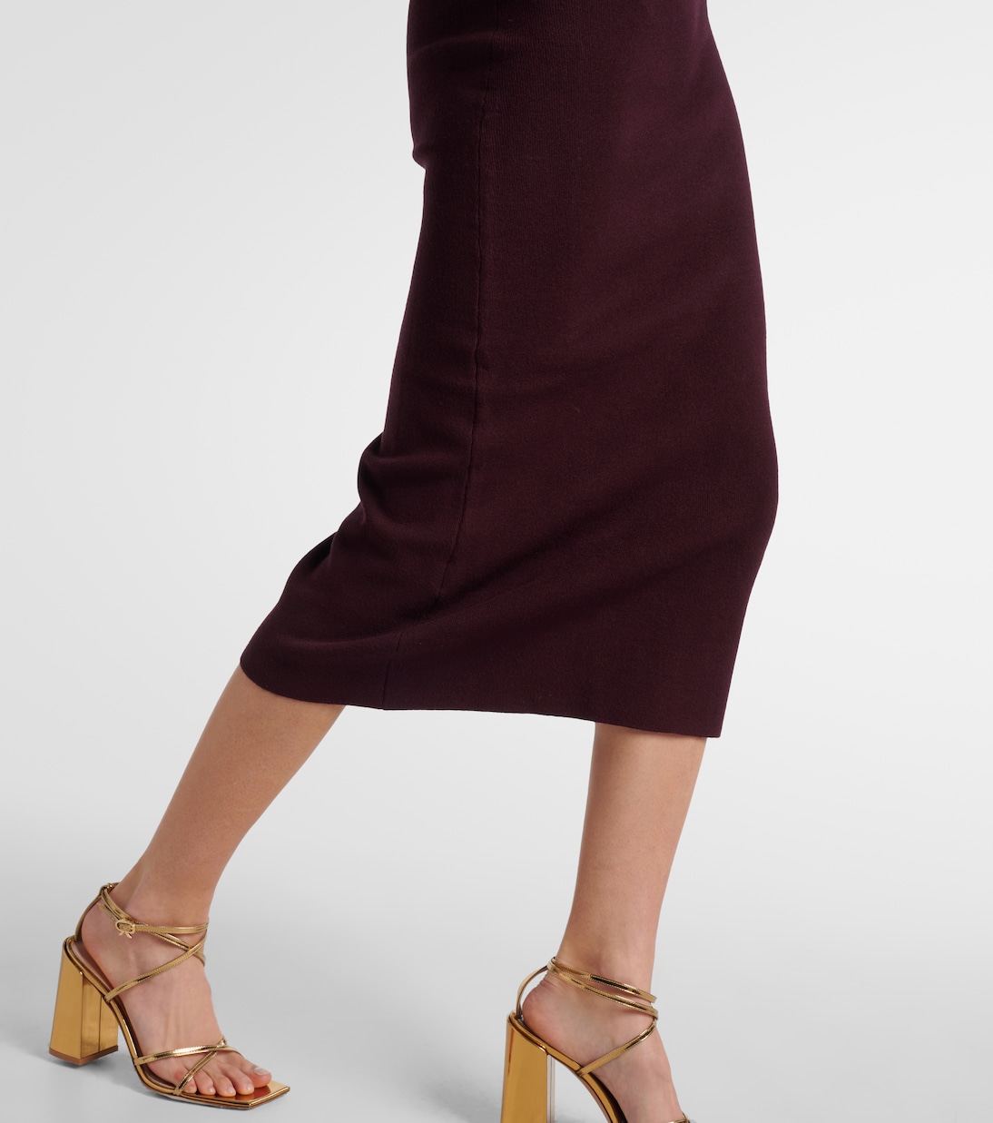 Abito midi Marceau con scollo bardot | Altuzarra