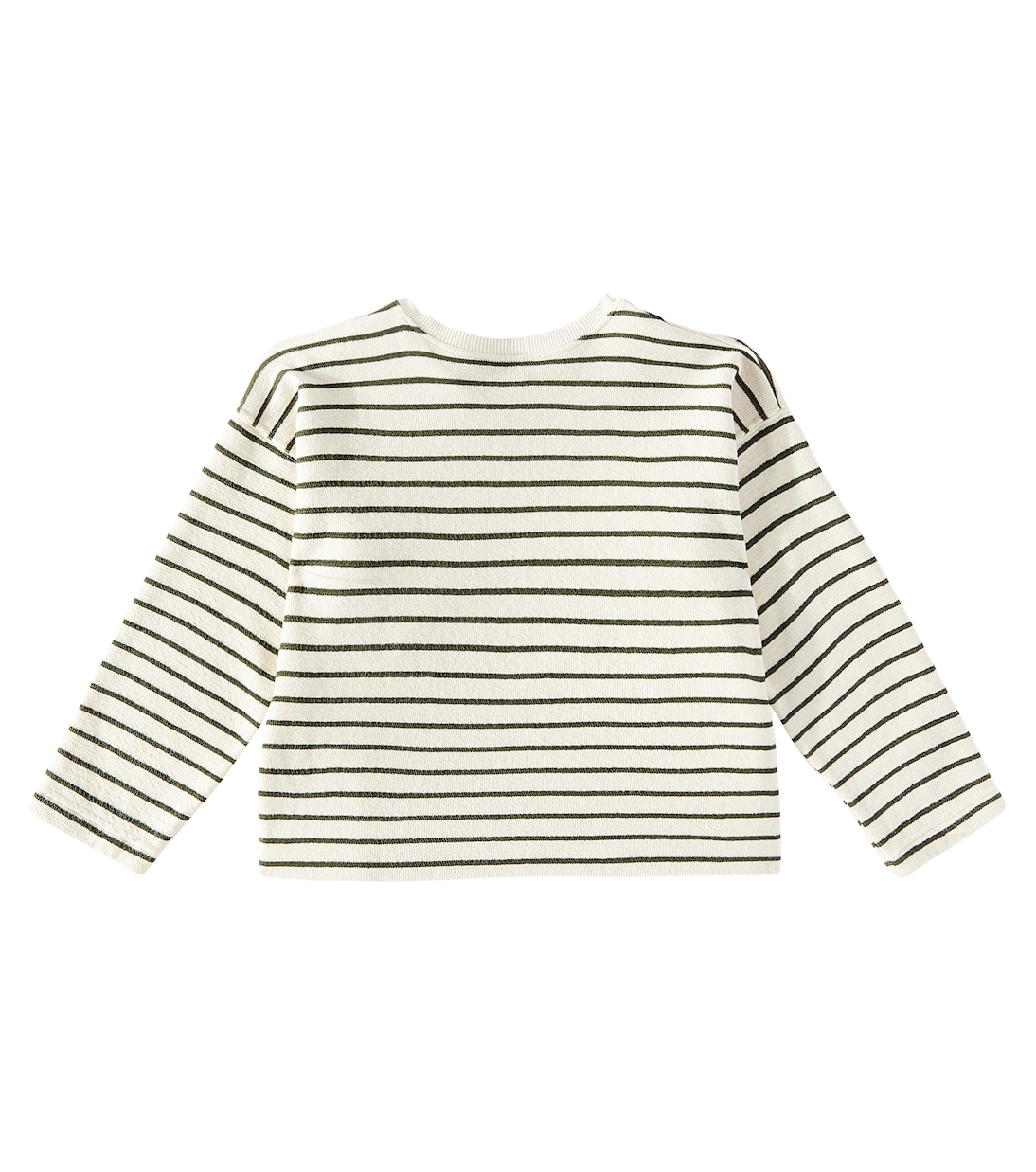Felpa Gaya in misto cotone a righe | Bonpoint