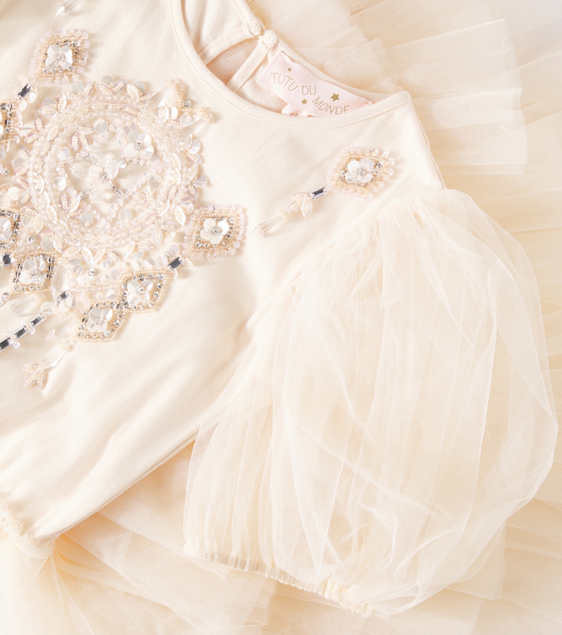 Abito Trinket in cotone e tulle | Tutu Du Monde