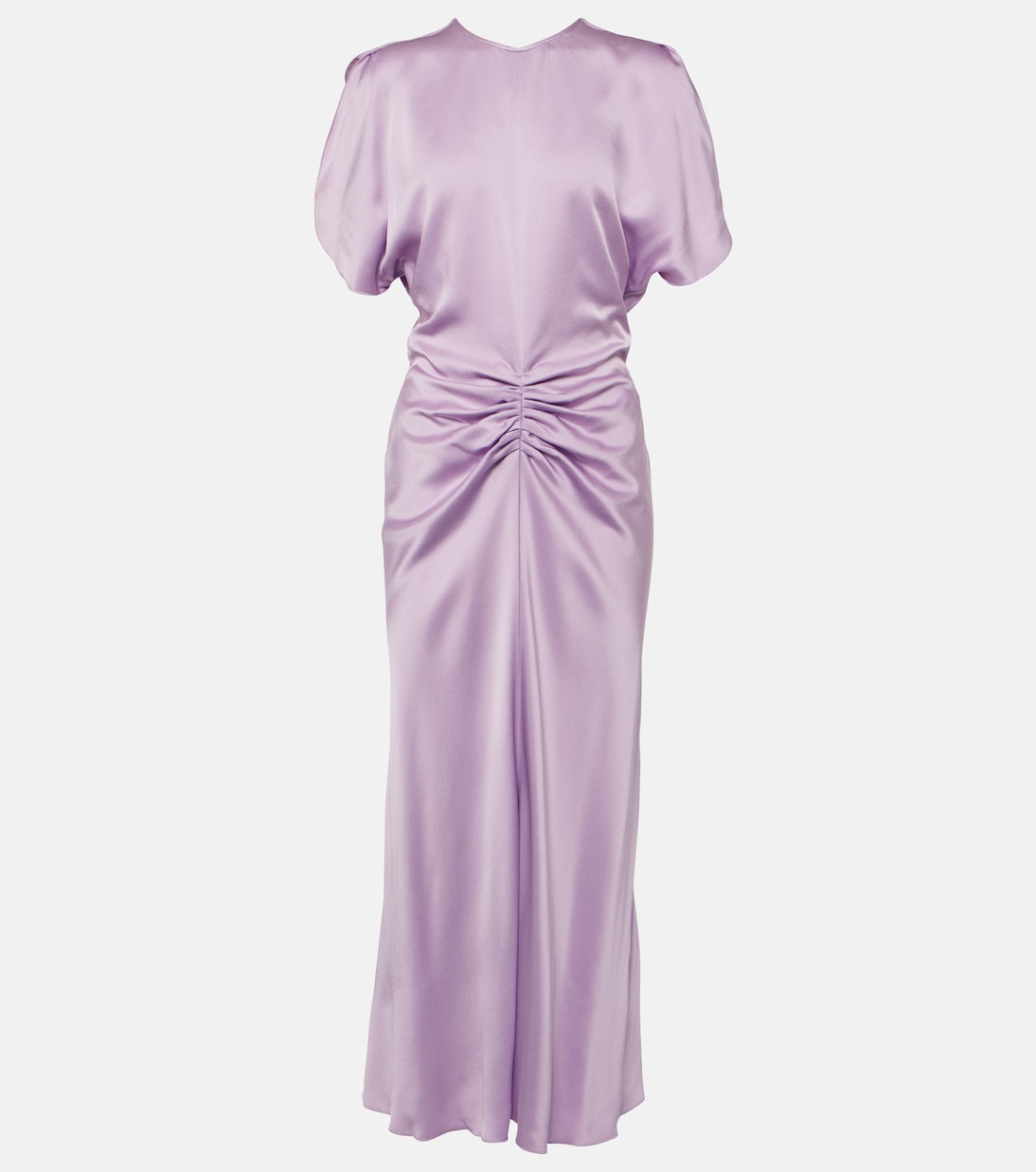 Robe midi en satin | Victoria Beckham