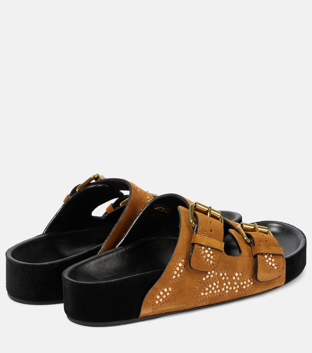 Sandali Lennyo in suede con borchie | Isabel Marant