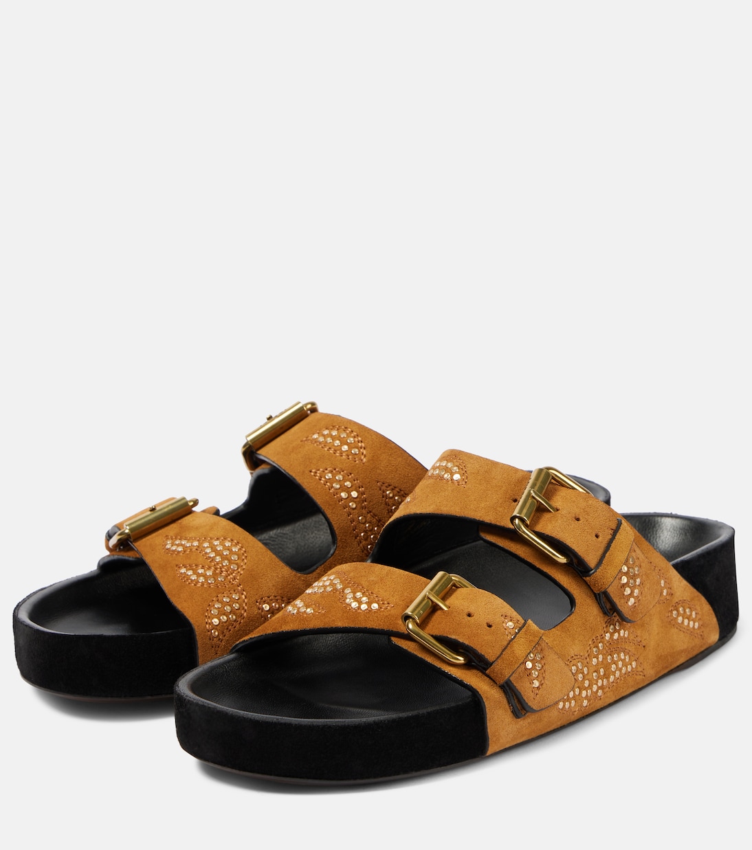 Sandali Lennyo in suede con borchie | Isabel Marant