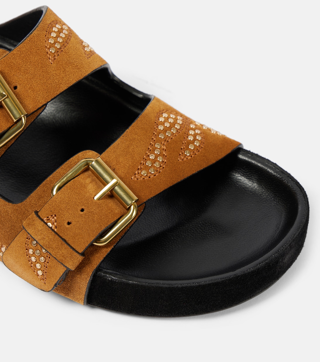 Sandali Lennyo in suede con borchie | Isabel Marant