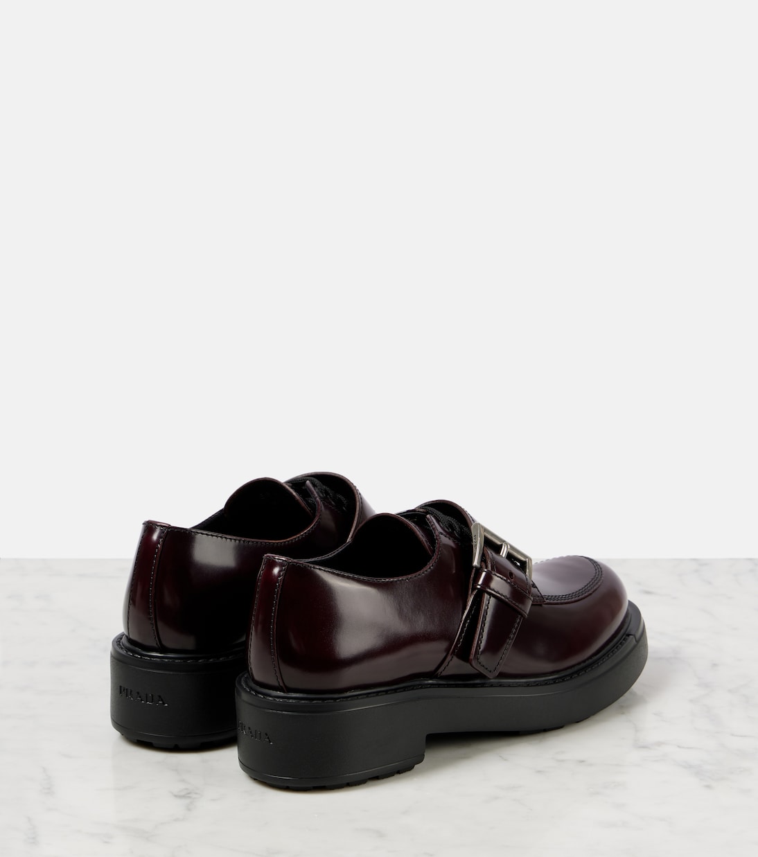 Schnürschuhe Diapason aus Leder | Prada