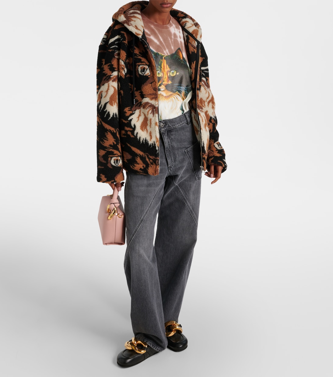 Sudadera con capucha de forro polar | JW Anderson