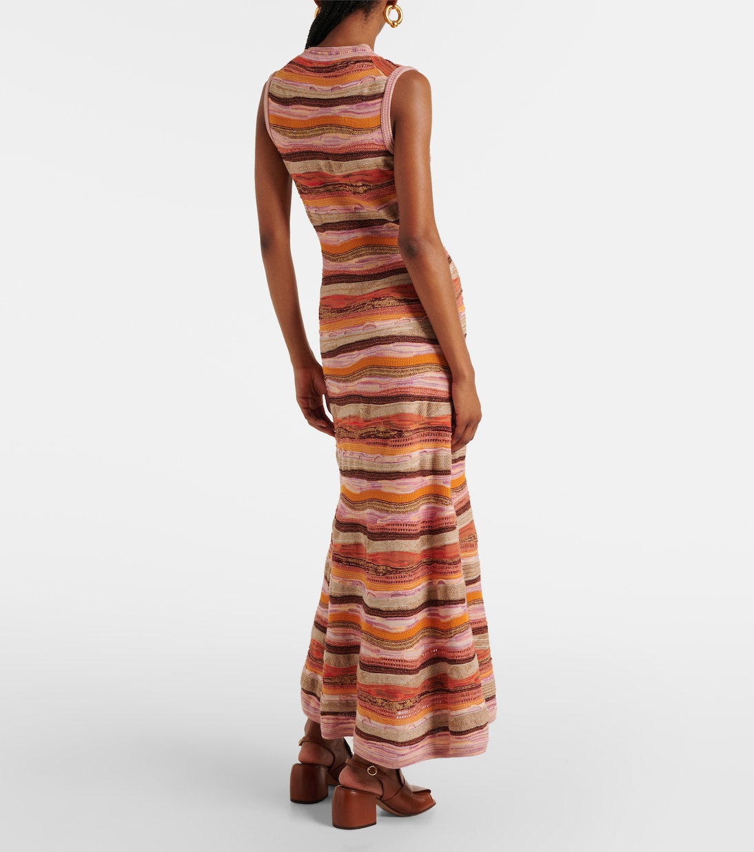 Vestido corto Fauna de mezcla de algodón | Ulla Johnson