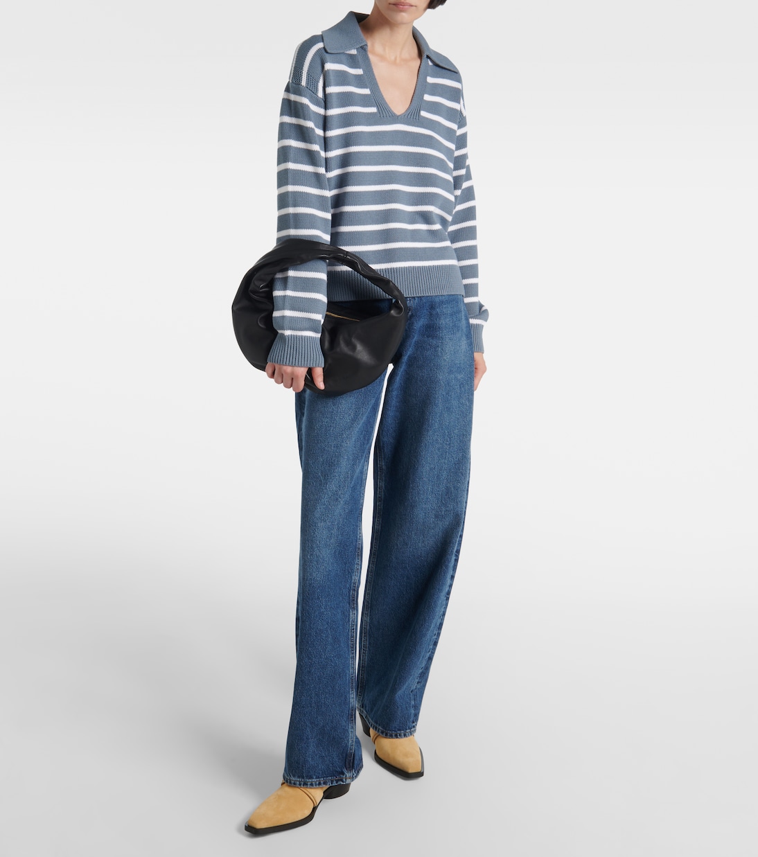 Jersey Murphey White Label de algodón y cachemir | Proenza Schouler