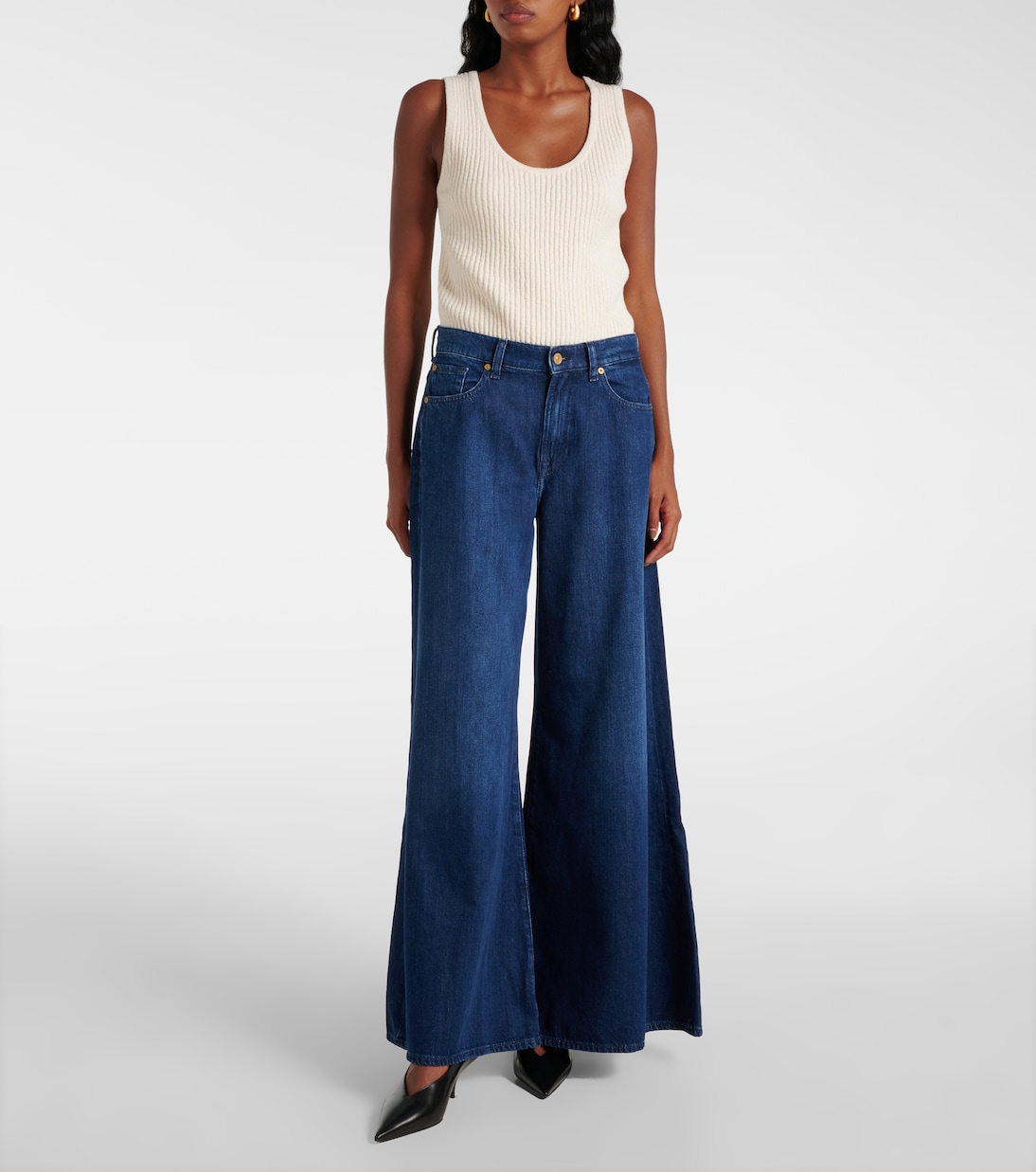 High-Rise Wide-Leg Jeans Willow | 7 For All Mankind