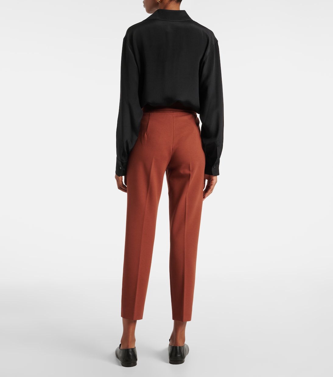 Pantaloni slim Pegno in jersey | Max Mara