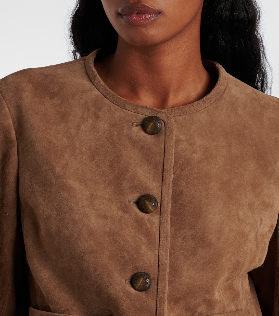 Giacca Andrea in suede | Veronica Beard