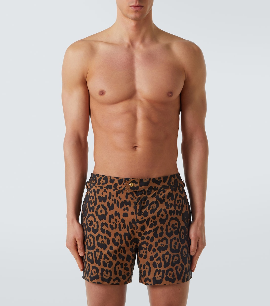 Leopard-print swim trunks | Tom Ford