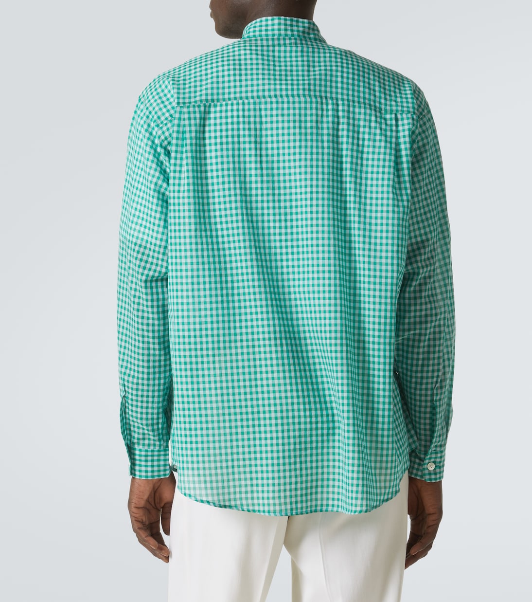 Camicia in cotone a quadretti | Auralee