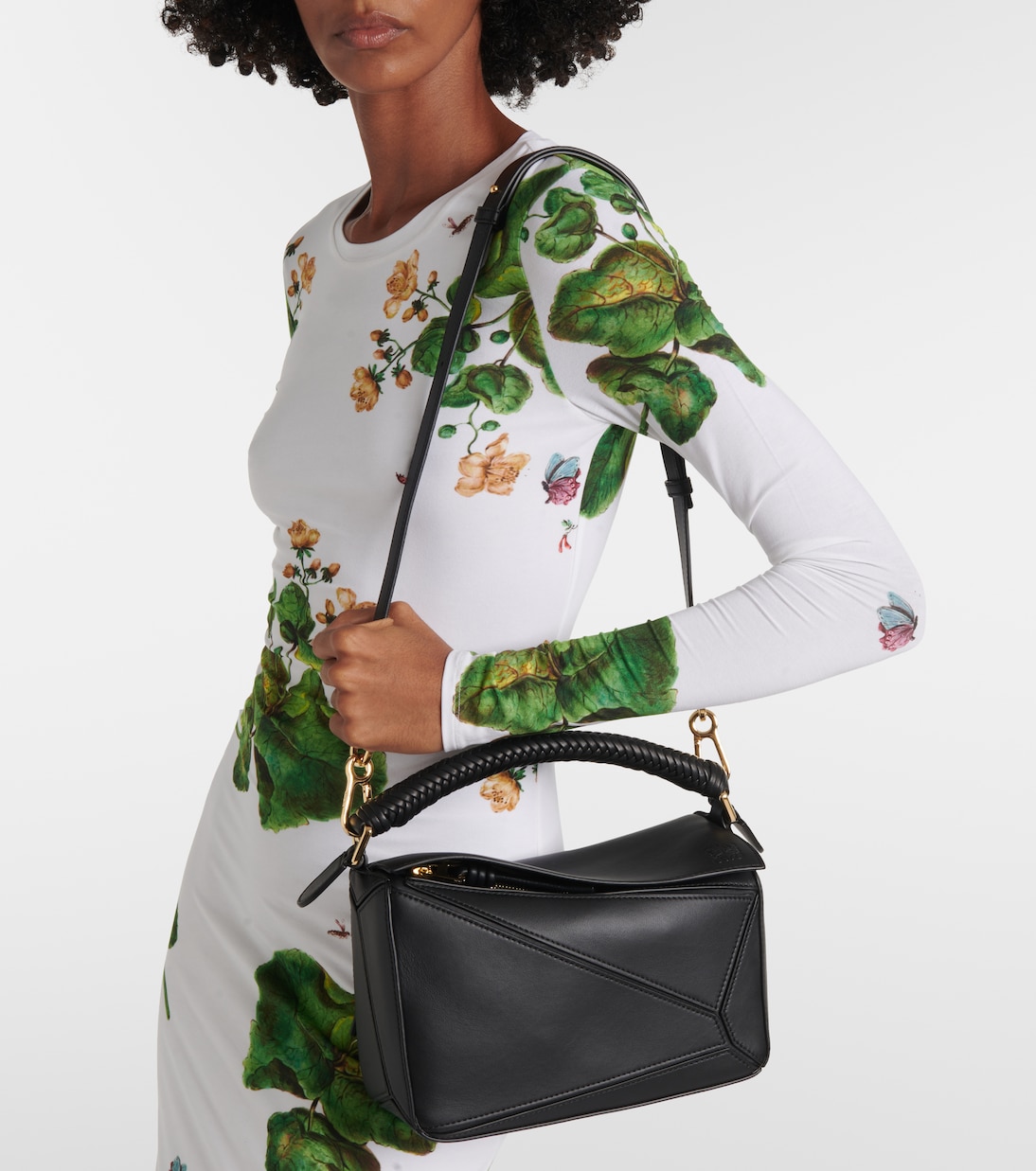 Tote Puzzle Small aus Leder | Loewe