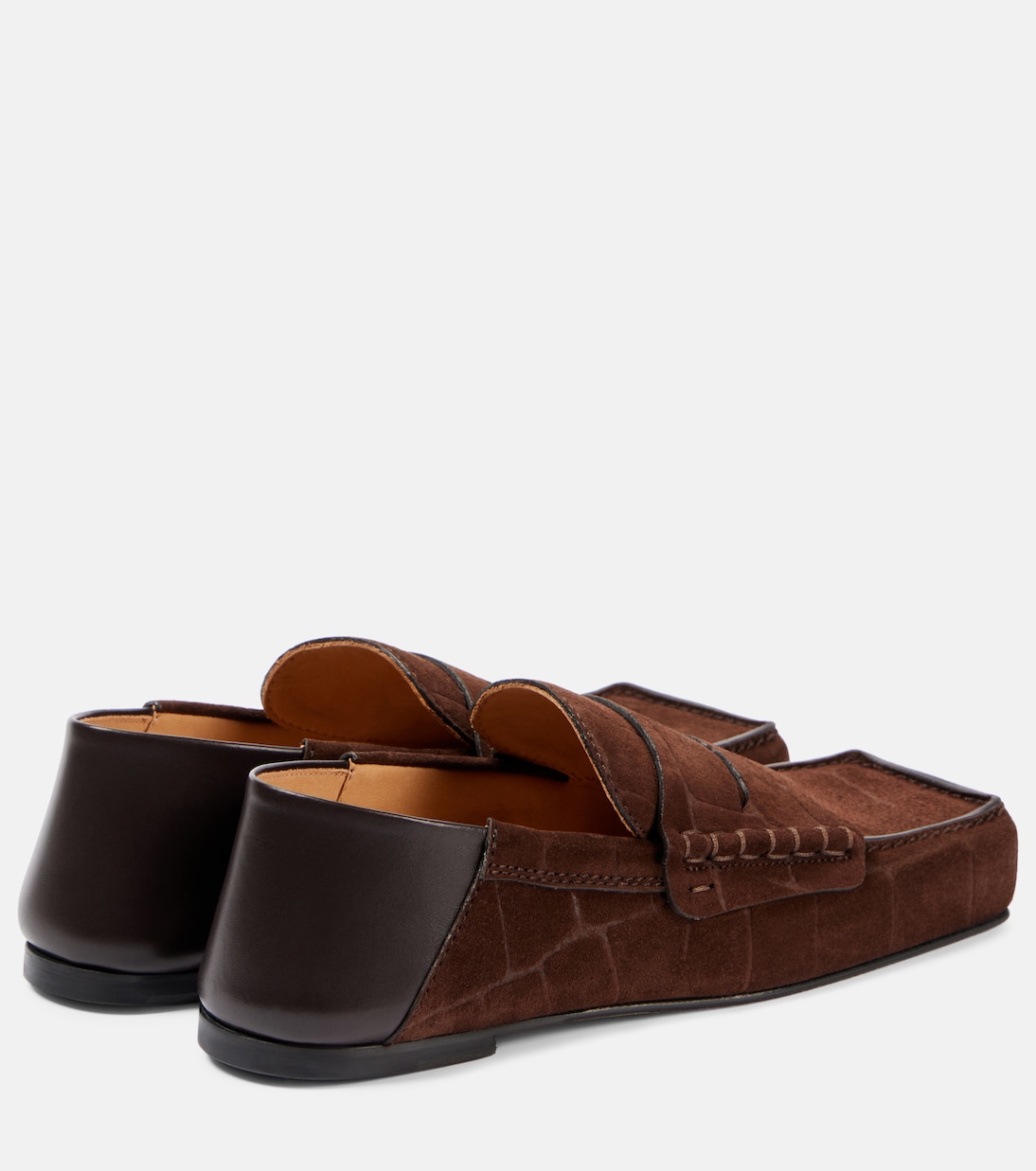Mocassini Carré in suede e pelle | Jacquemus