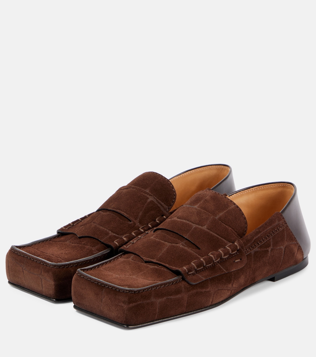 Mocassini Carré in suede e pelle | Jacquemus