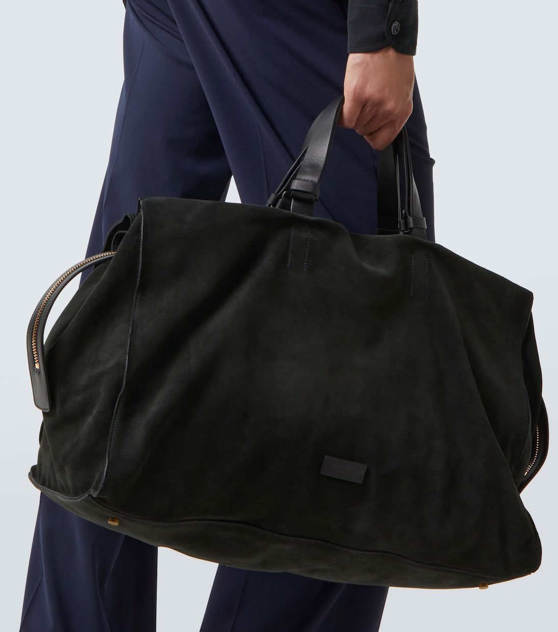 Weekender aus Veloursleder | Giorgio Armani