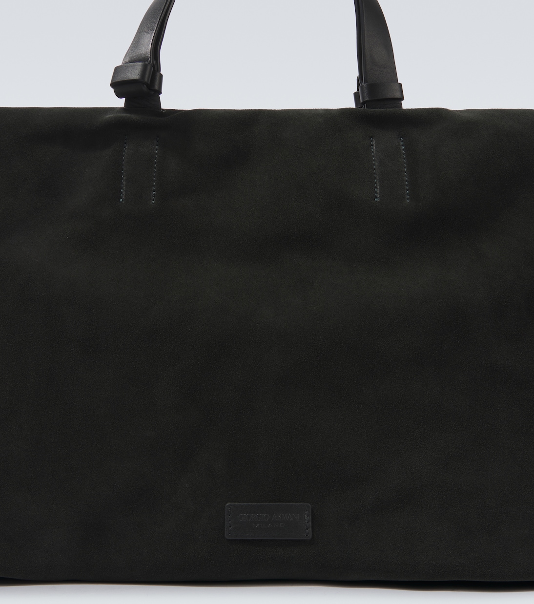 Weekender aus Veloursleder | Giorgio Armani