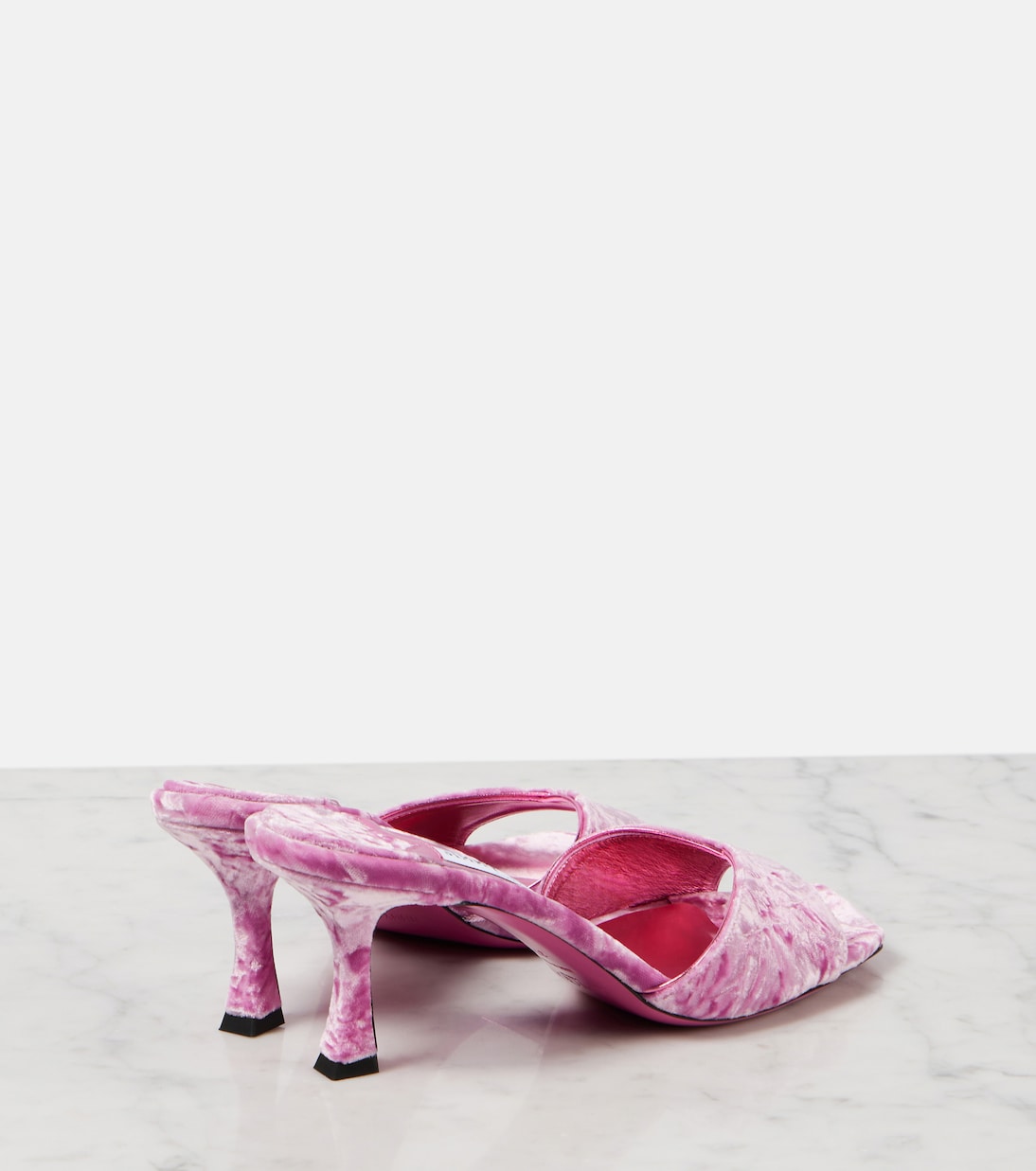 Mules Skye 70 in velluto | Jimmy Choo