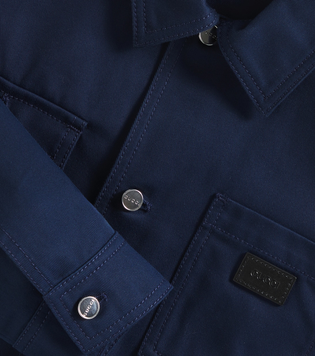 Chaqueta de algodón con piel | Gucci Kids