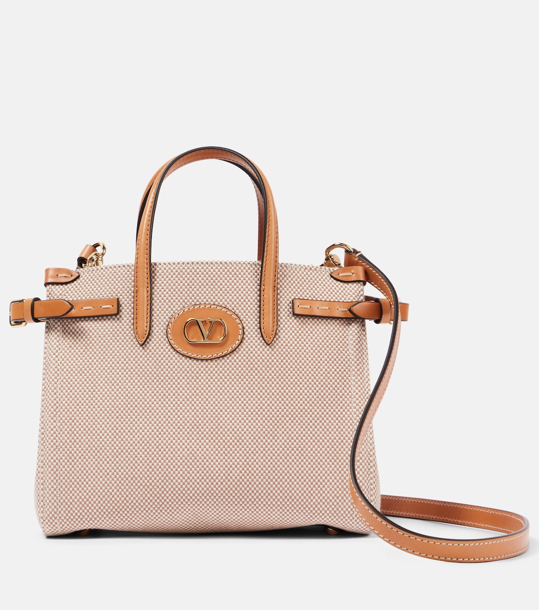 Antibes Small canvas tote bag | Valentino Garavani