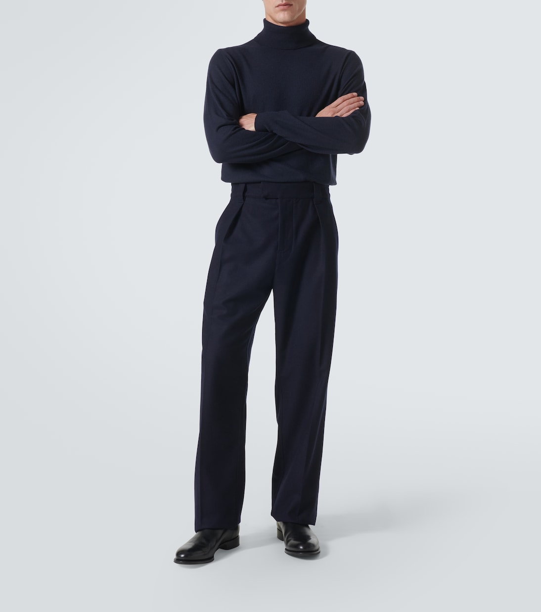 Reinga wool and cashmere straight pants | Loro Piana