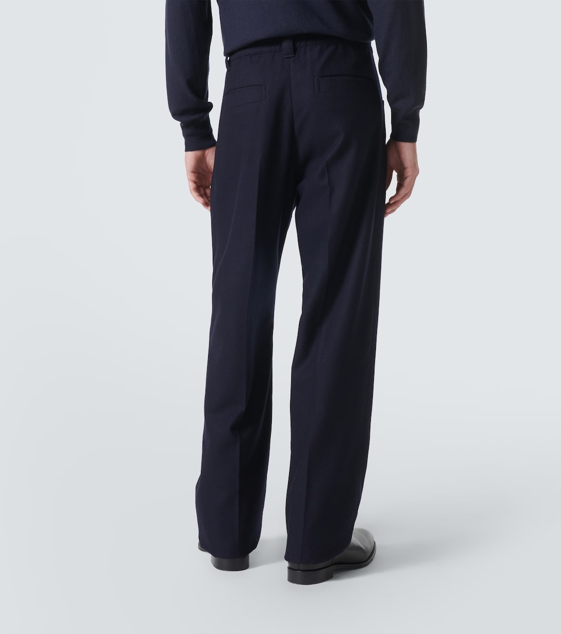 Reinga wool and cashmere straight pants | Loro Piana