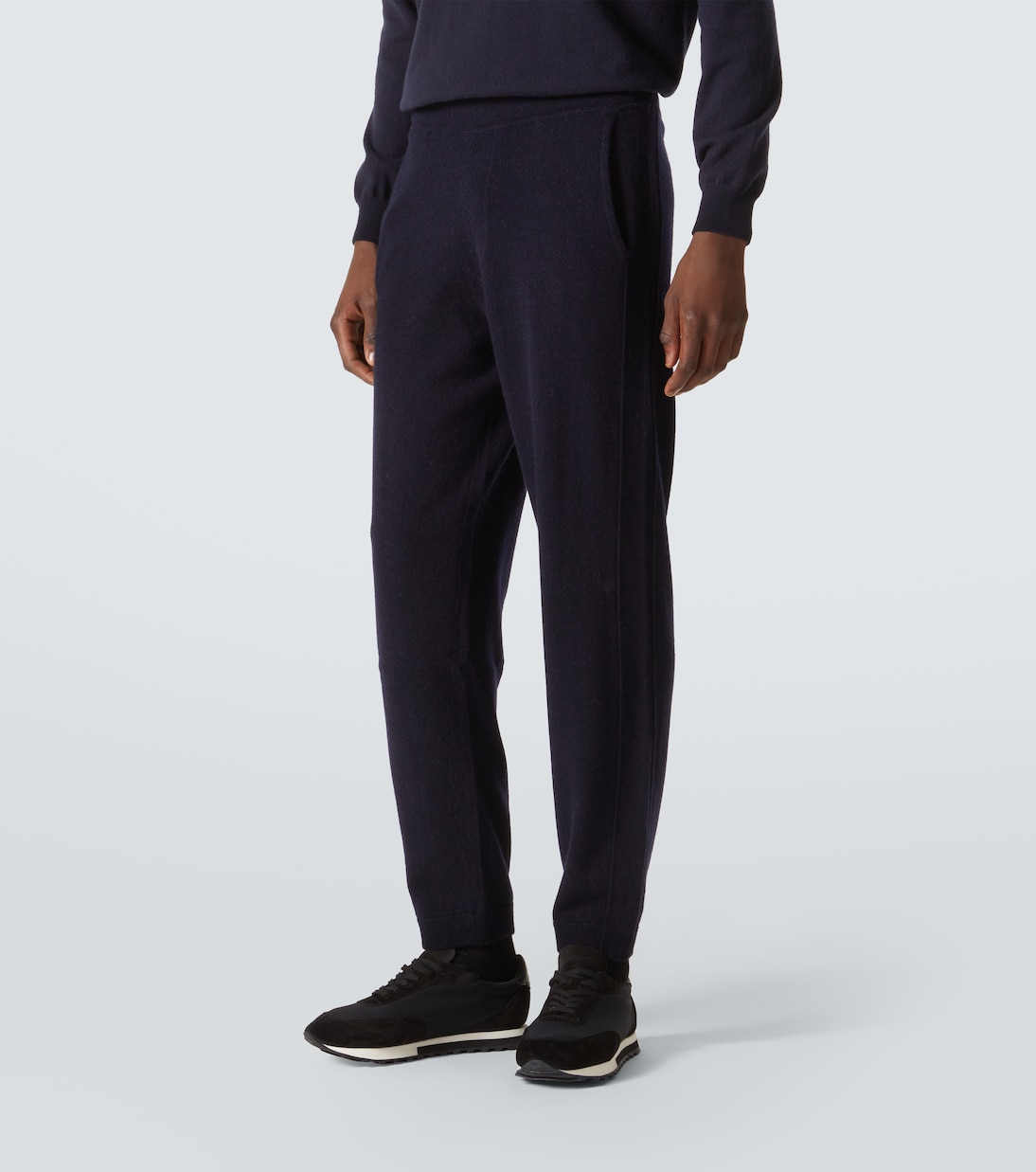 Wool and cashmere sweatpants | Allude