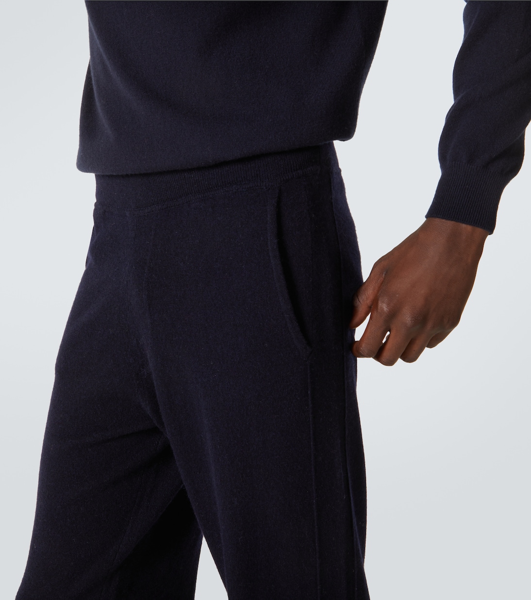 Wool and cashmere sweatpants | Allude