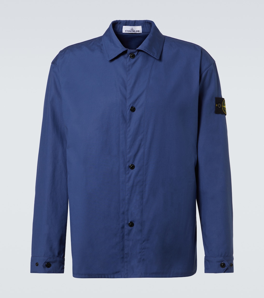 Hemdjacke Compass aus Baumwoll-Canvas | Stone Island