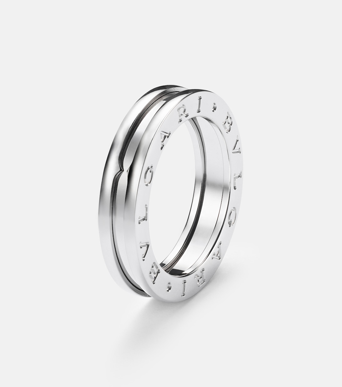 Anello B.zero1 in oro bianco 18kt | Bvlgari