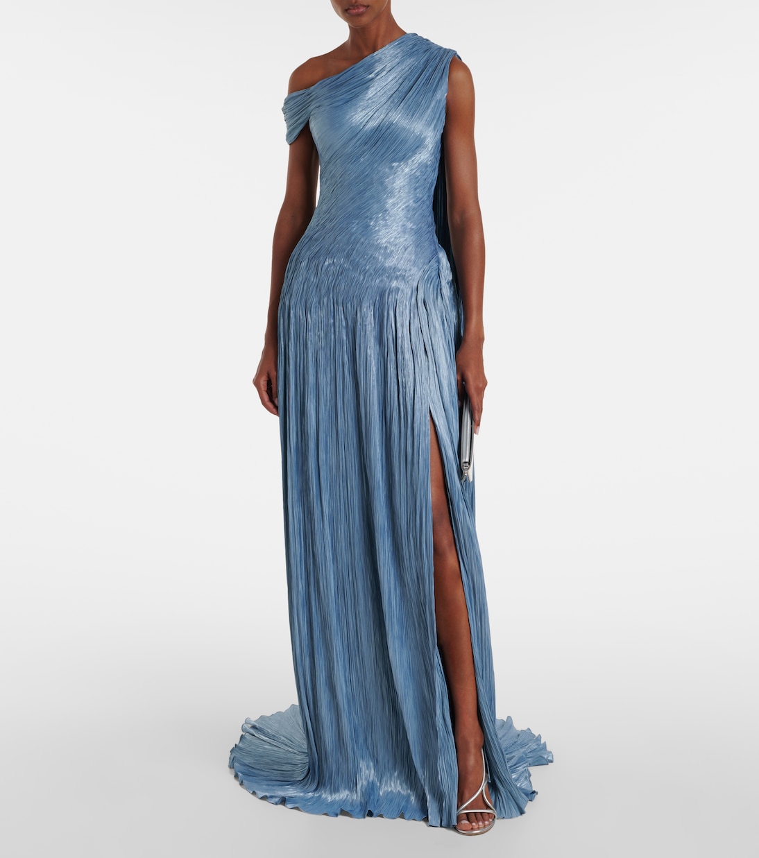 Robe aus Seidenchiffon | Marmar Halim