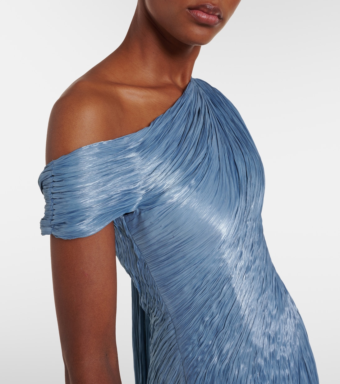 Robe aus Seidenchiffon | Marmar Halim