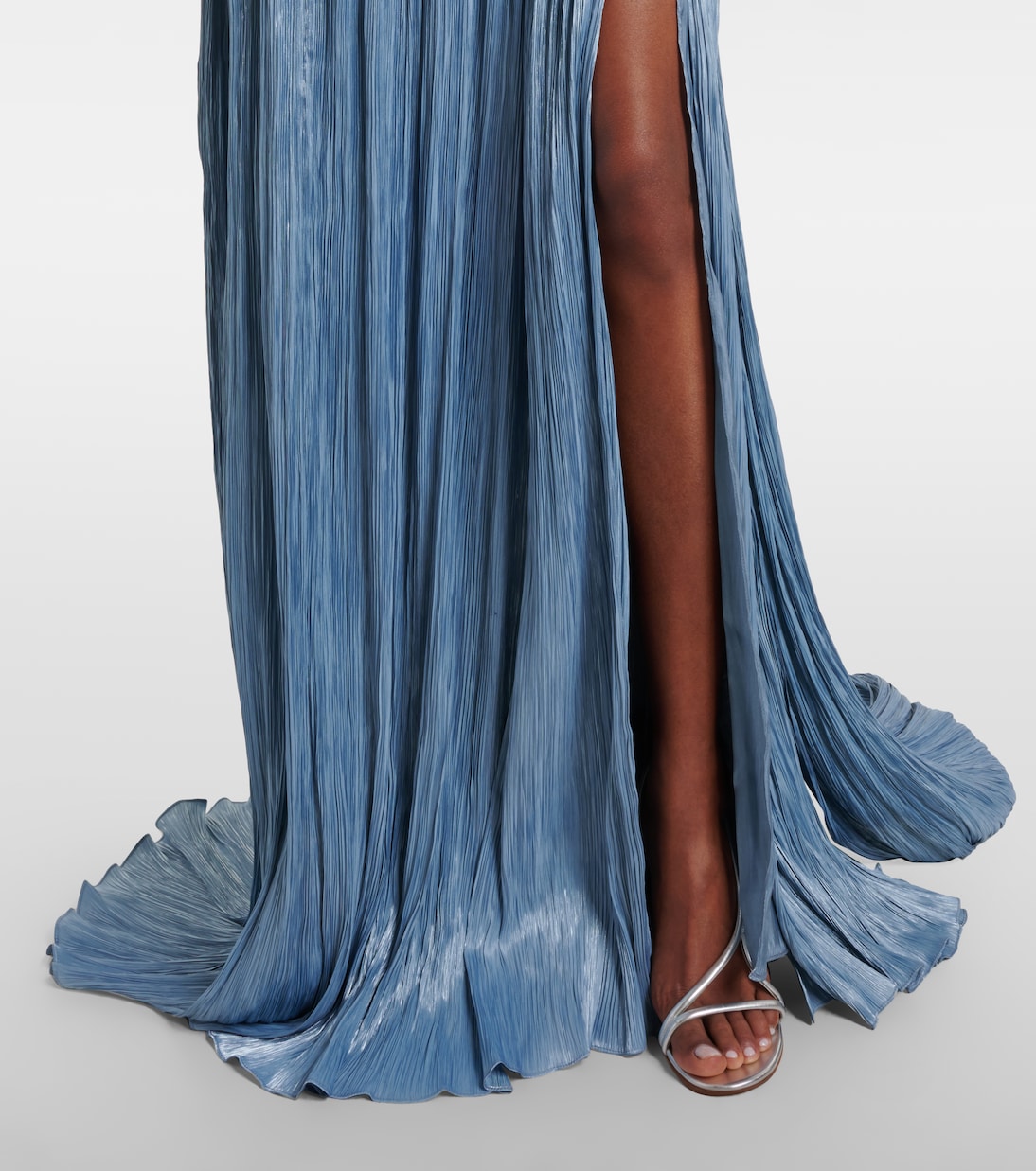 Robe aus Seidenchiffon | Marmar Halim