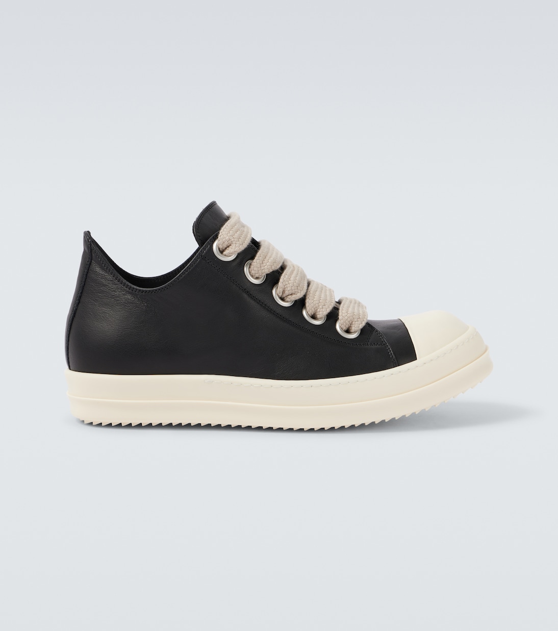 Jumbolace Low Sneaks leather sneakers | Rick Owens