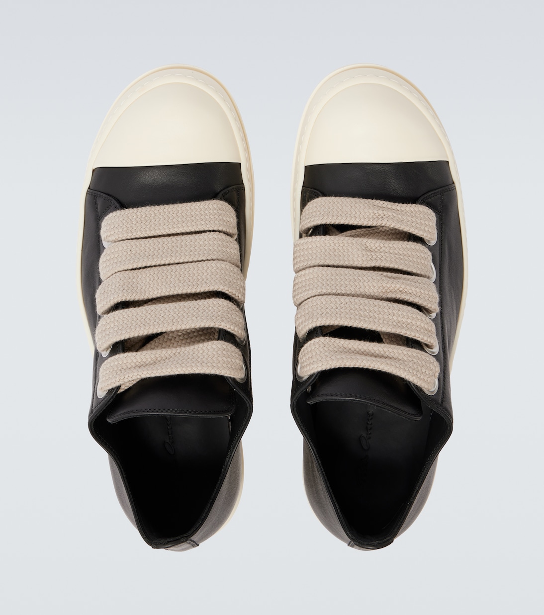 Jumbolace Low Sneaks leather sneakers | Rick Owens