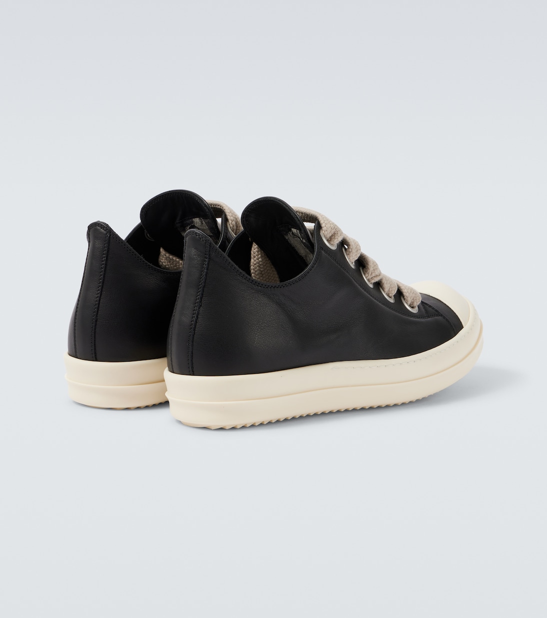 Jumbolace Low Sneaks leather sneakers | Rick Owens