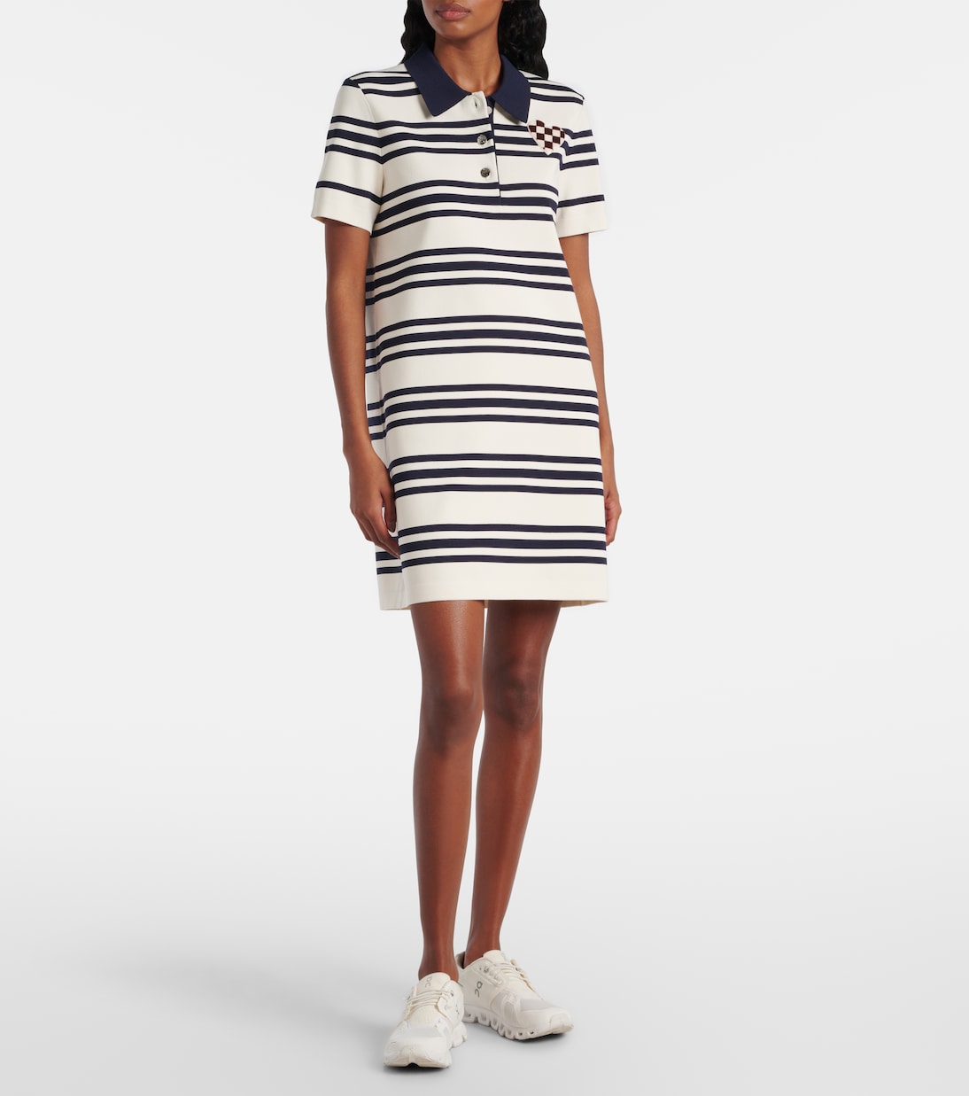 Abito corto a righe | Tory Burch